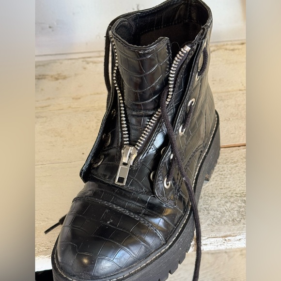 Sugar Black Combat Boots - Picture 11 of 16